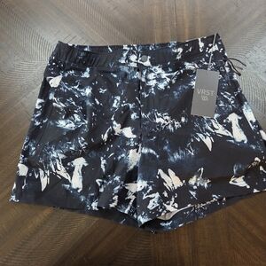 Men's VRST M Medium 5" Slim Fit Resort Shorts Swim Trunks - Indigo Craft Tie Dye